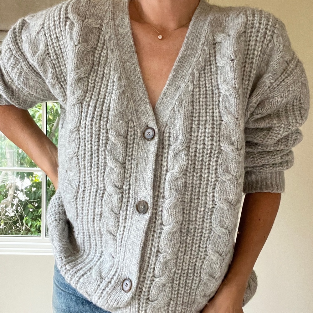 Jenni Kayne Cable Cocoon Cardigan